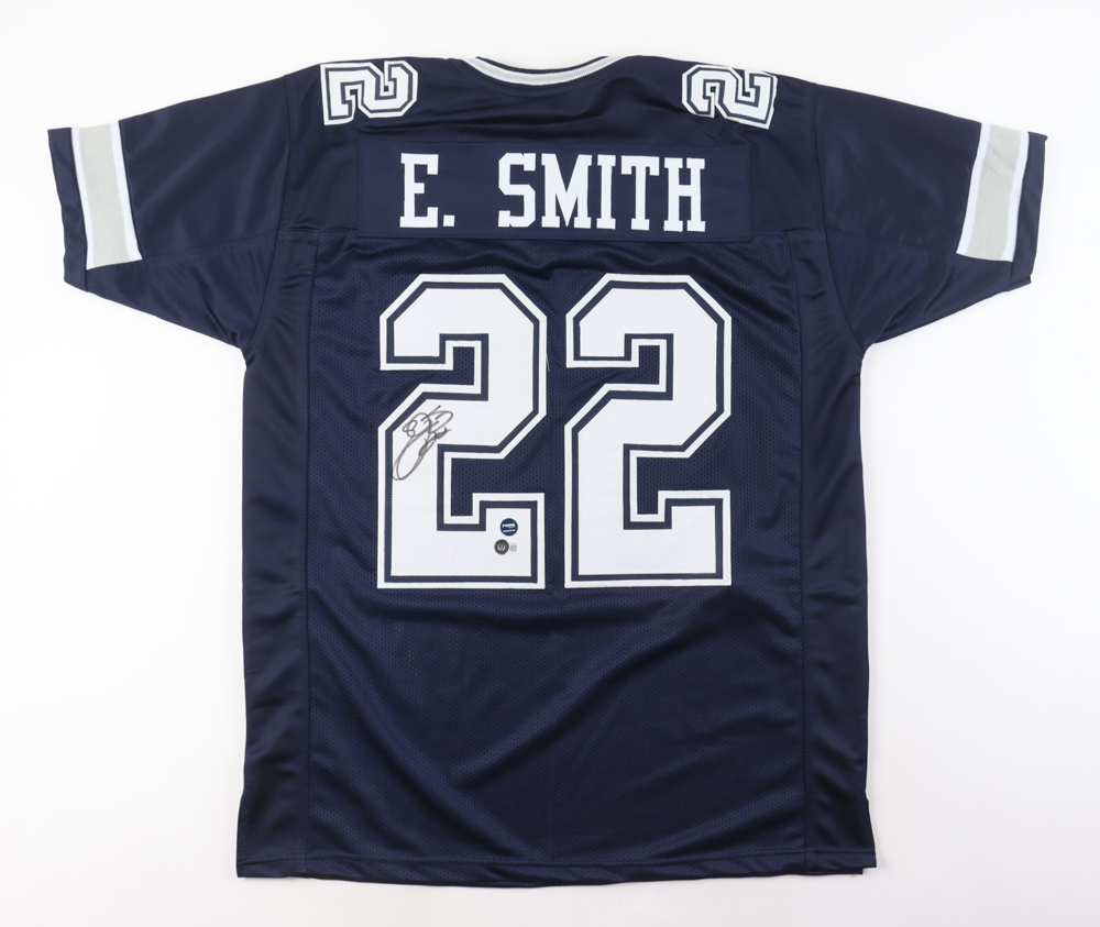 Emmitt Smith Signed Jersey (Prova & Beckett) at PristineAuction.com Emmitt Smith Signed Jersey (Prova & Beckett) at PristineAuction.com