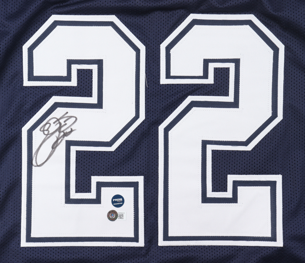 Emmitt Smith Signed Jersey (Prova & Beckett) at PristineAuction.com Emmitt Smith Signed Jersey (Prova & Beckett) at PristineAuction.com
