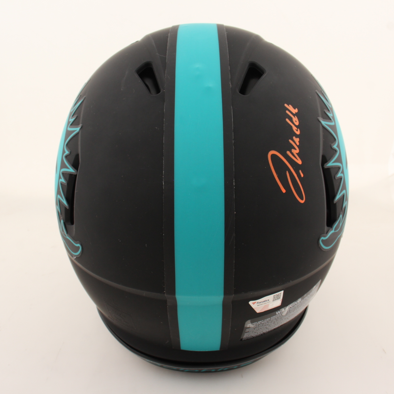 Tyreek Hill & Jaylen Waddle Signed Dolphins Full-Size Authentic On-Field Eclipse Alternate Speed Helmet (Fanatics) at PristineAuction.com Tyreek Hill & Jaylen Waddle Signed Dolphins Full-Size Authentic On-Field Eclipse Alternate Speed Helmet (Fanatics) at PristineAuction.com