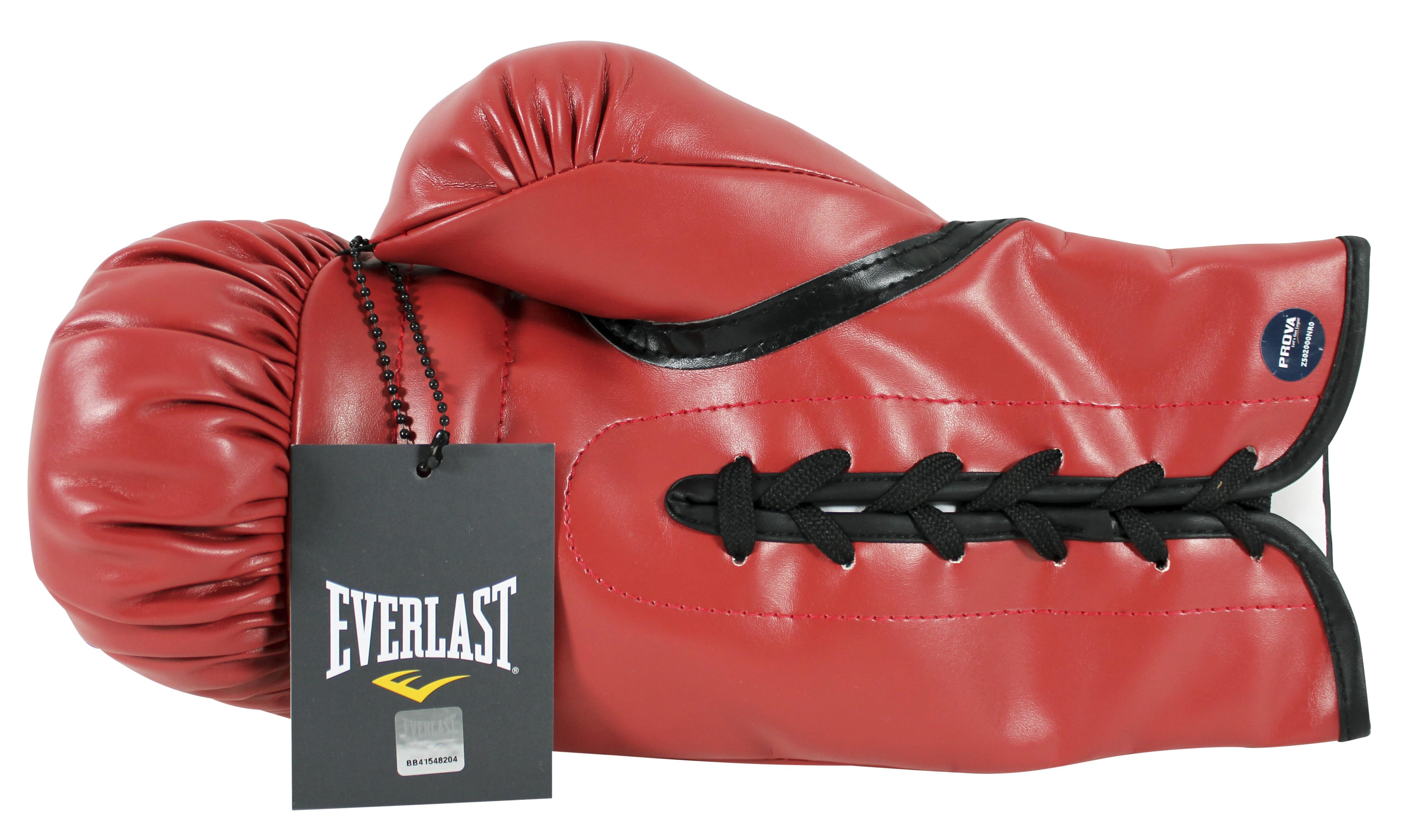 Buster Douglas Signed Everlast Boxing Glove Inscribed "Tyson KO 2-11-90" with Display Case (Beckett) at PristineAuction.com Buster Douglas Signed Everlast Boxing Glove Inscribed "Tyson KO 2-11-90" with Display Case (Beckett) at PristineAuction.com