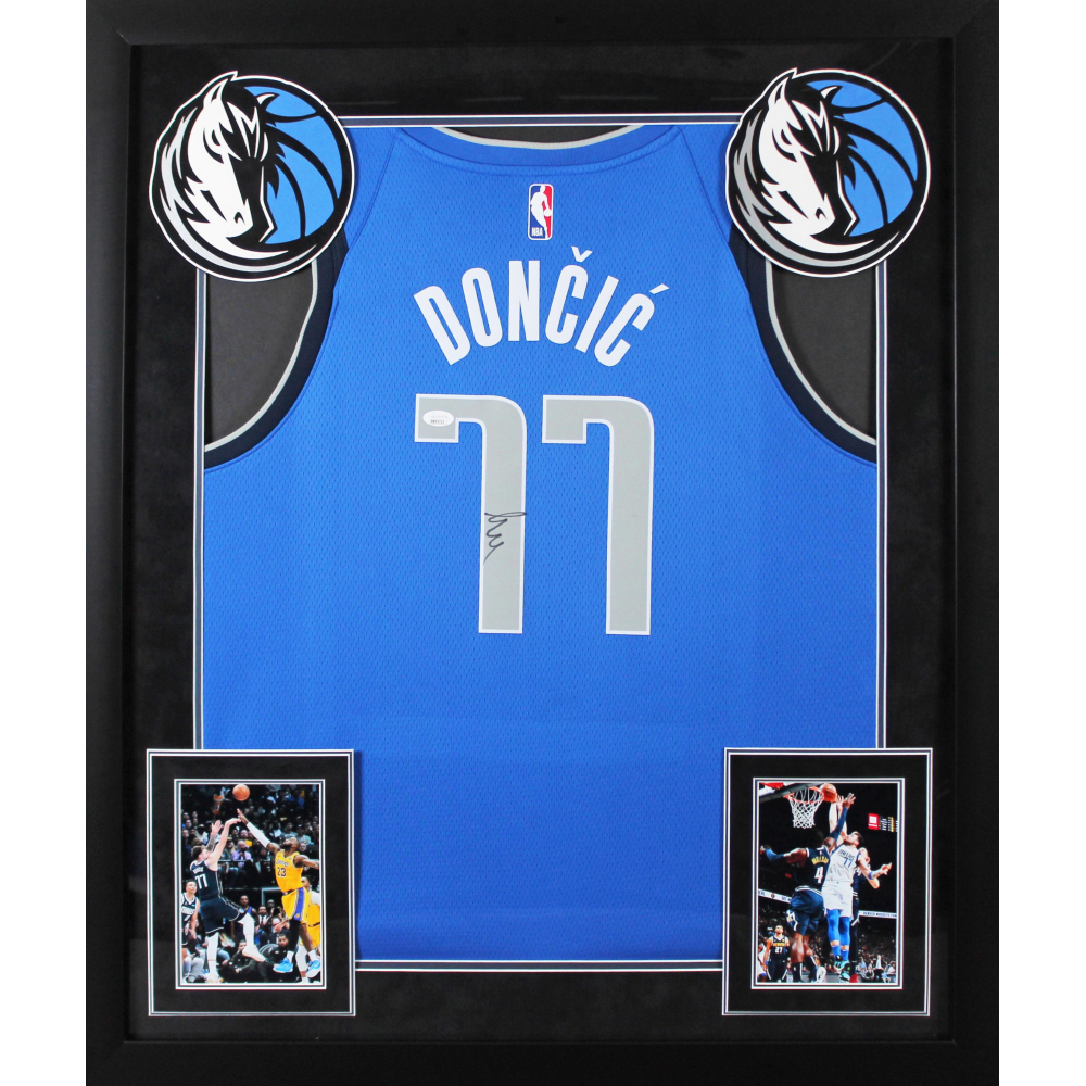 Photo Dédicacée Signée Luka Doncic 8x10 – Authentifiée JSA – Dallas Mavericks