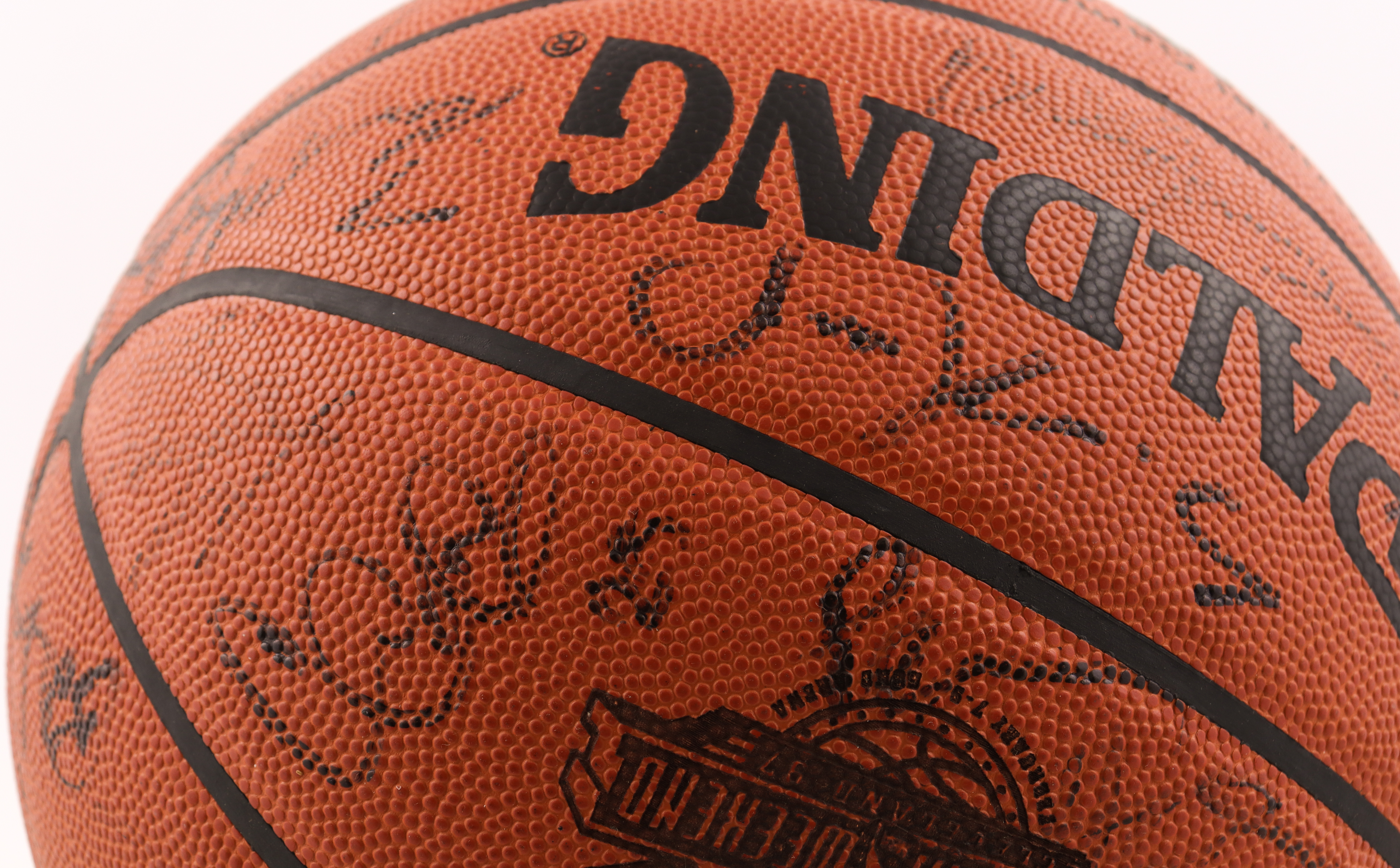 Michael Jordan, John Stockton, Karl Malone, Hakeem Olajuwon, Kevin Garnett | 1997 NBA All-Star Game Basketball Signed By (27) (JSA LOA) at PristineAuction.com Michael Jordan, John Stockton, Karl Malone, Hakeem Olajuwon, Kevin Garnett | 1997 NBA All-Star Game Basketball Signed By (27) (JSA LOA) at PristineAuction.com