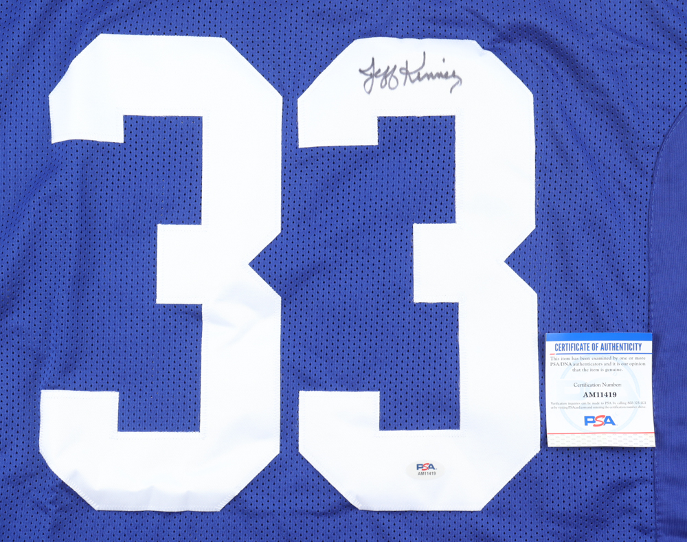 Jeff Kinney Signed Jersey (PSA) at PristineAuction.com Jeff Kinney Signed Jersey (PSA) at PristineAuction.com