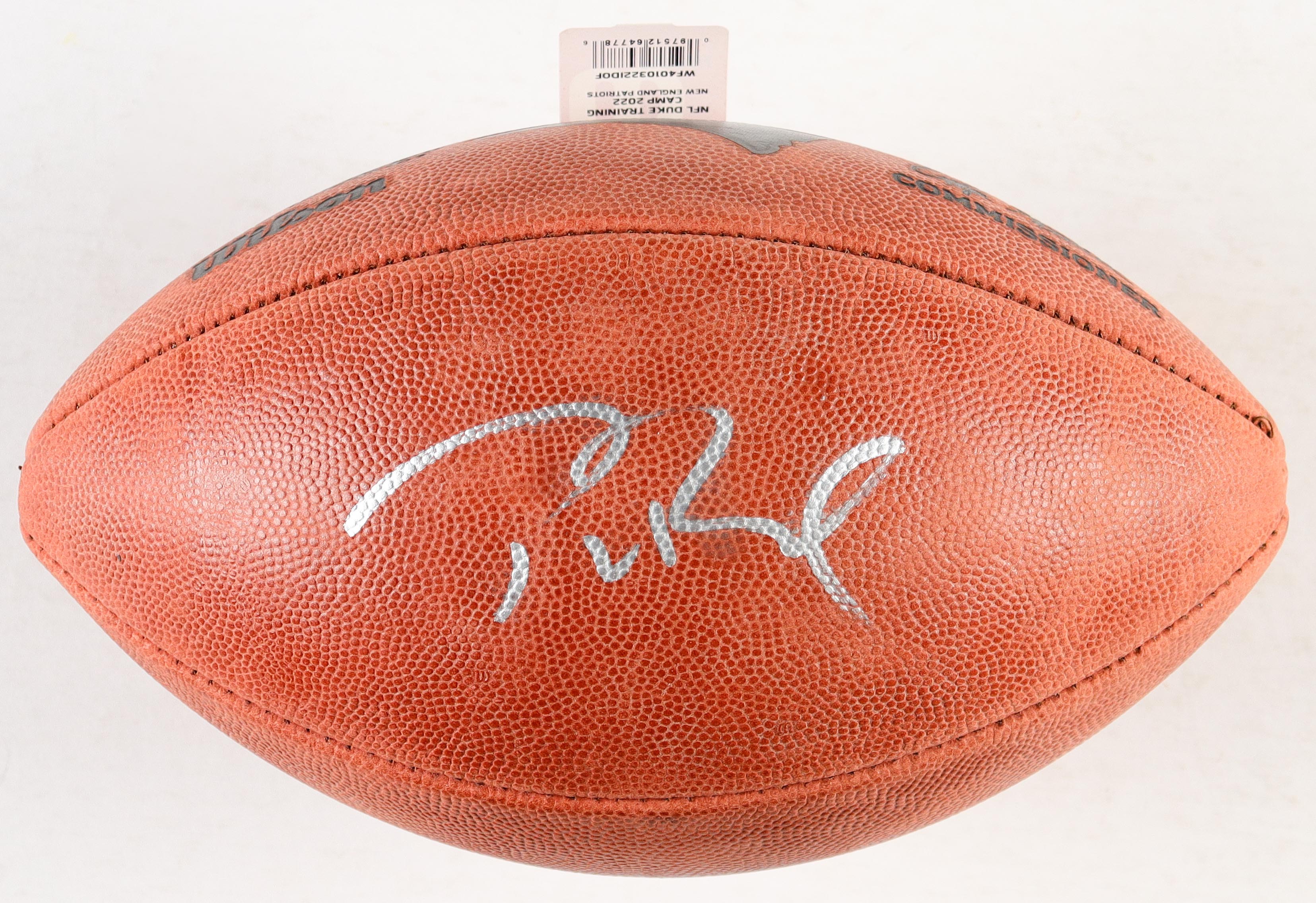 Tom Brady Signed Official NFL "The Duke" Patriots Logo Football (Fanatics) at PristineAuction.com Tom Brady Signed Official NFL "The Duke" Patriots Logo Football (Fanatics) at PristineAuction.com