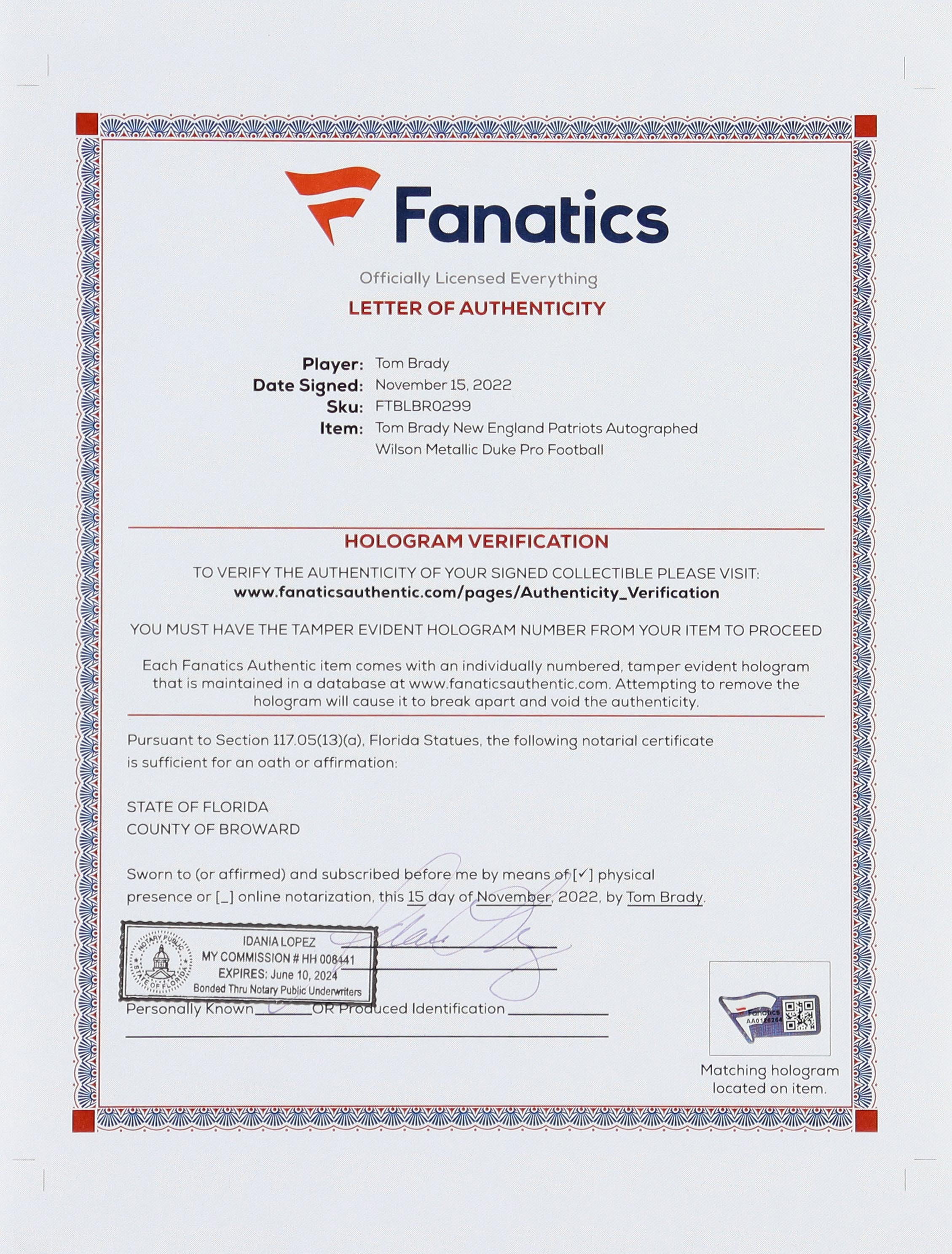 Tom Brady Signed Official NFL "The Duke" Patriots Logo Football (Fanatics) at PristineAuction.com Tom Brady Signed Official NFL "The Duke" Patriots Logo Football (Fanatics) at PristineAuction.com