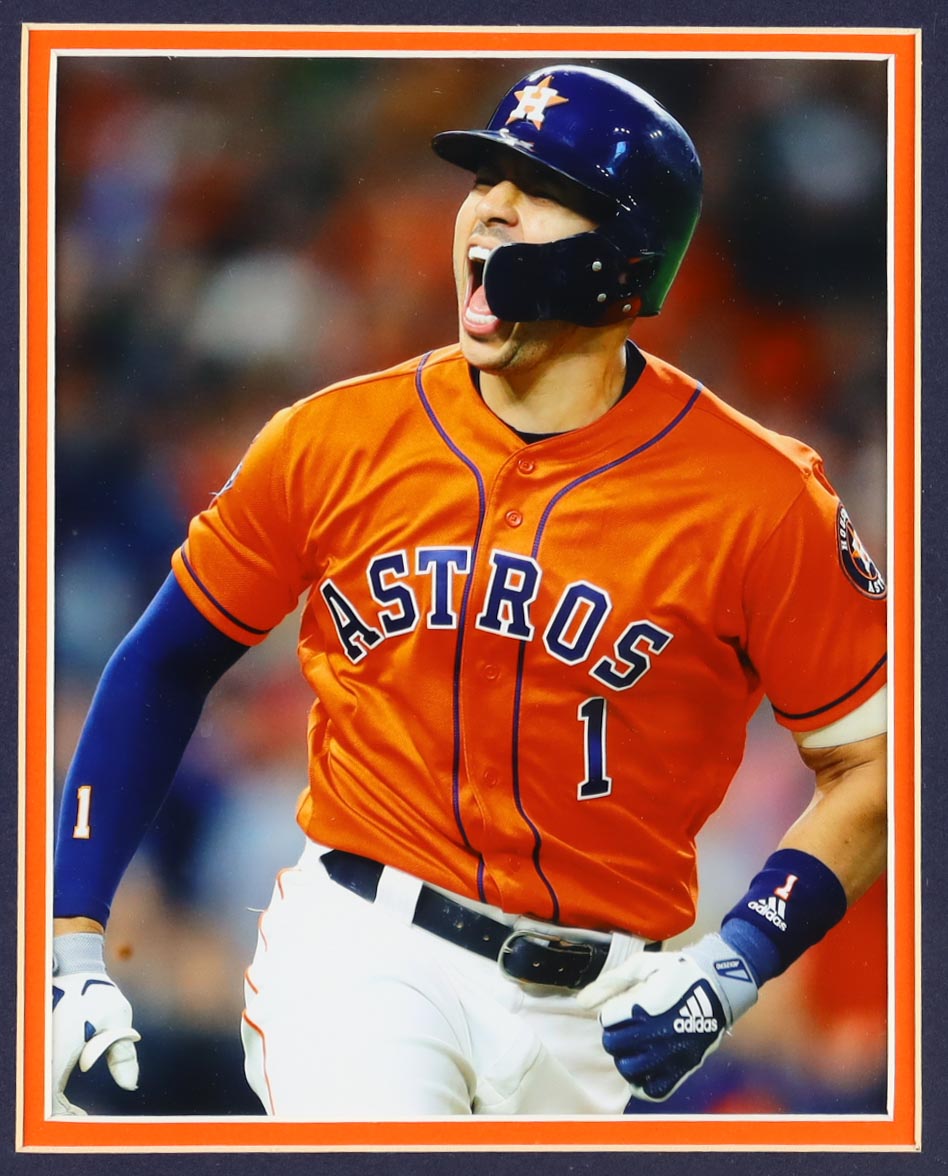 Carlos Correa Signed Custom Framed Jersey Display (Beckett) at PristineAuction.com Carlos Correa Signed Custom Framed Jersey Display (Beckett) at PristineAuction.com