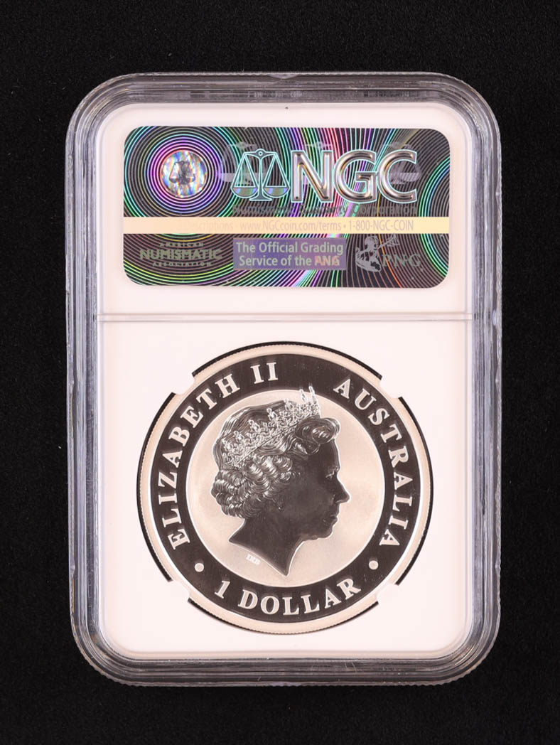 2017-P Australia Koala $1 - First 2500 Struck - 1oz. .999 Silver (NGC MS69) at PristineAuction.com 2017-P Australia Koala $1 - First 2500 Struck - 1oz. .999 Silver (NGC MS69) at PristineAuction.com