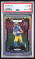 Puka Nacua 2023 Panini Prizm Prizms Pandora #357 #221/400 RC (PSA 10) at PristineAuction.com
