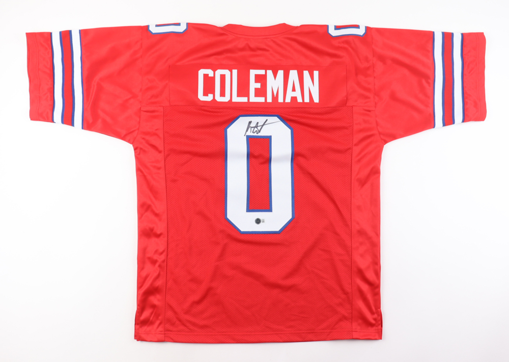 Keon Coleman Florida State Seminoles #4 Red Jersey – Stitched Numbers – Men's