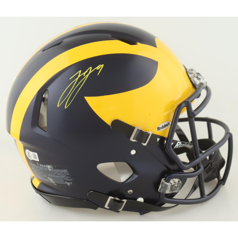 J. J. McCarthy Signed Michigan Wolverines Full-Size On-Field Authentic