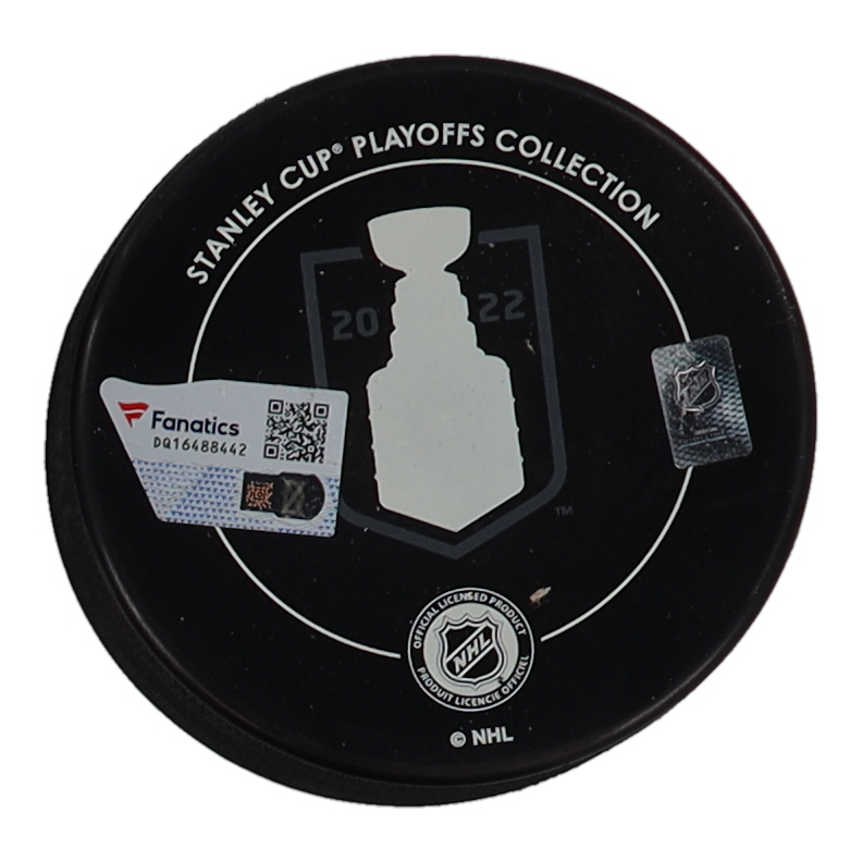 Valeri Nichushkin Signed 2022 Stanley Cup Champions Avalanche Logo Hockey Puck (Fanatics) at PristineAuction.com Valeri Nichushkin Signed 2022 Stanley Cup Champions Avalanche Logo Hockey Puck (Fanatics) at PristineAuction.com