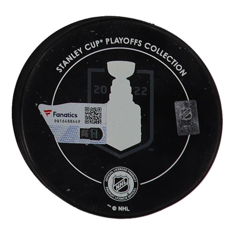 Valeri Nichushkin Signed 2022 Stanley Cup Champions Avalanche Logo Hockey Puck (Fanatics) at PristineAuction.com Valeri Nichushkin Signed 2022 Stanley Cup Champions Avalanche Logo Hockey Puck (Fanatics) at PristineAuction.com