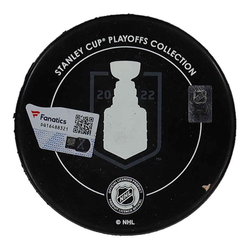 Logan O'Connor Signed 2022 Stanley Cup Champions Avalanche Logo Hockey Puck (Fanatics) at PristineAuction.com Logan O'Connor Signed 2022 Stanley Cup Champions Avalanche Logo Hockey Puck (Fanatics) at PristineAuction.com