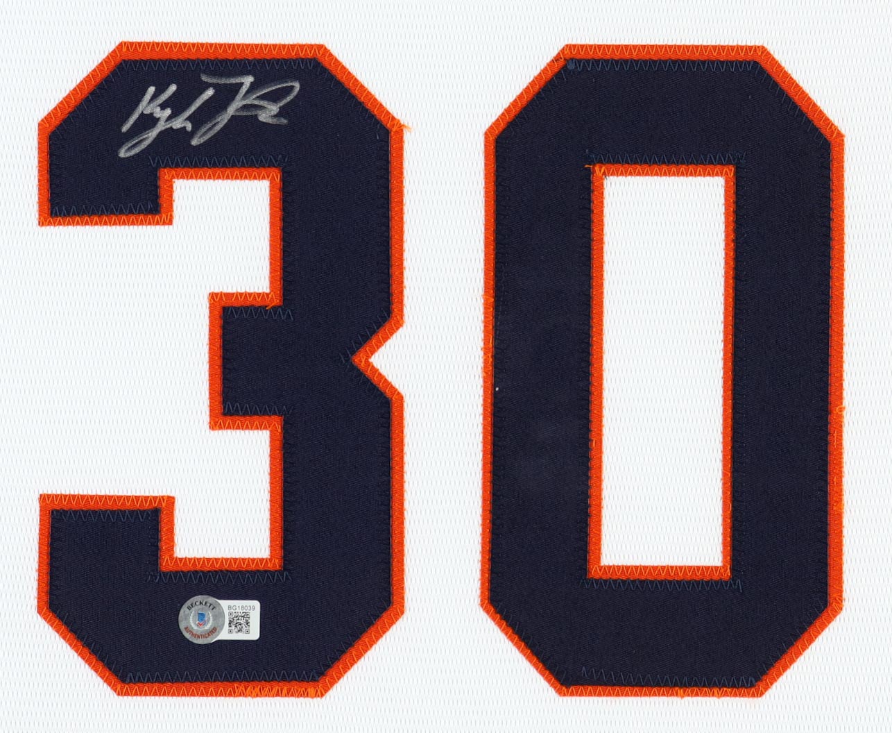 Kyle Tucker Signed Custom Framed Jersey Display (Beckett) at PristineAuction.com Kyle Tucker Signed Custom Framed Jersey Display (Beckett) at PristineAuction.com