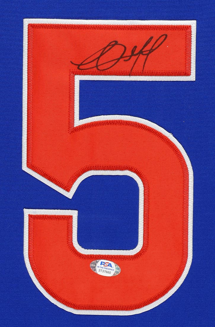 Christopher Morel Signed Cubs Custom Framed Jersey Display (PSA) at PristineAuction.com Christopher Morel Signed Cubs Custom Framed Jersey Display (PSA) at PristineAuction.com