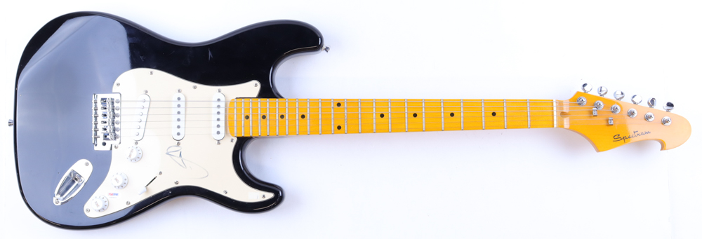 David Bowie Signed 39" Spectrum Electric Guitar (PSA) at PristineAuction.com David Bowie Signed 39" Spectrum Electric Guitar (PSA) at PristineAuction.com