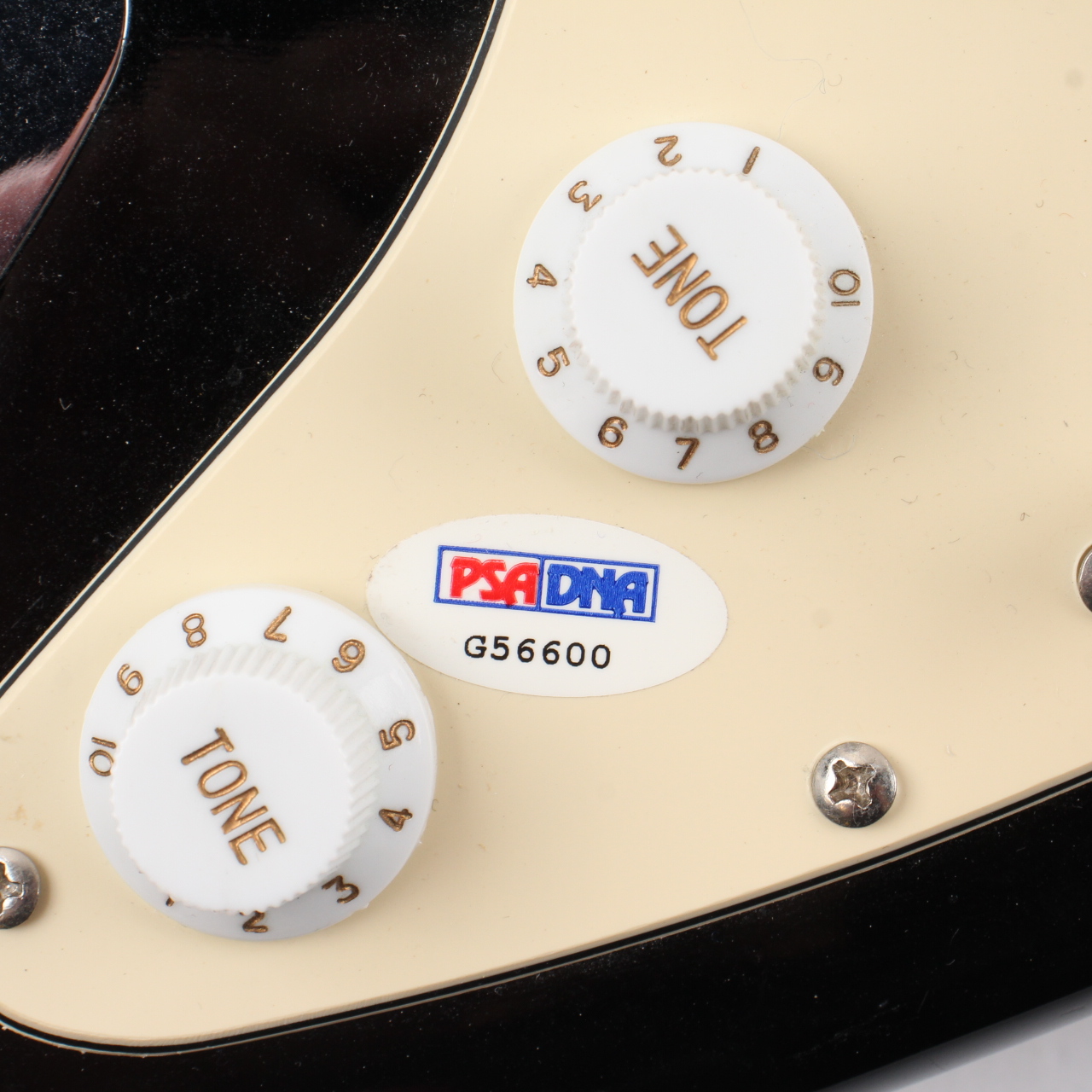 David Bowie Signed 39" Spectrum Electric Guitar (PSA) at PristineAuction.com David Bowie Signed 39" Spectrum Electric Guitar (PSA) at PristineAuction.com