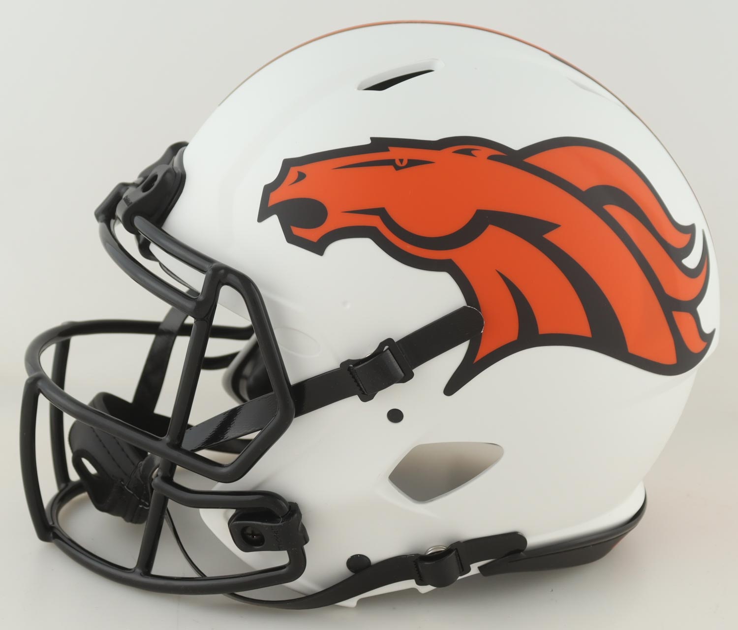 Bo Nix Signed Broncos Full-Size Authentic On-Field Lunar Eclipse Alternate Speed Helmet (Beckett) at PristineAuction.com Bo Nix Signed Broncos Full-Size Authentic On-Field Lunar Eclipse Alternate Speed Helmet (Beckett) at PristineAuction.com