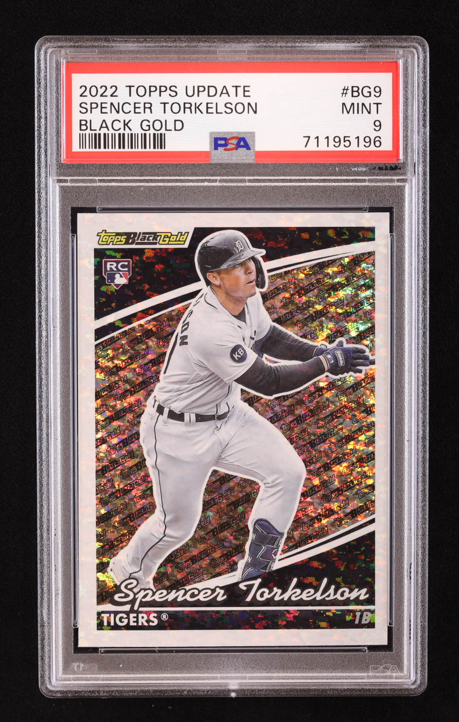 Spencer Torkelson 2022 Topps Update Black Gold #BG9 RC (PSA 9) at PristineAuction.com Spencer Torkelson 2022 Topps Update Black Gold #BG9 RC (PSA 9) at PristineAuction.com