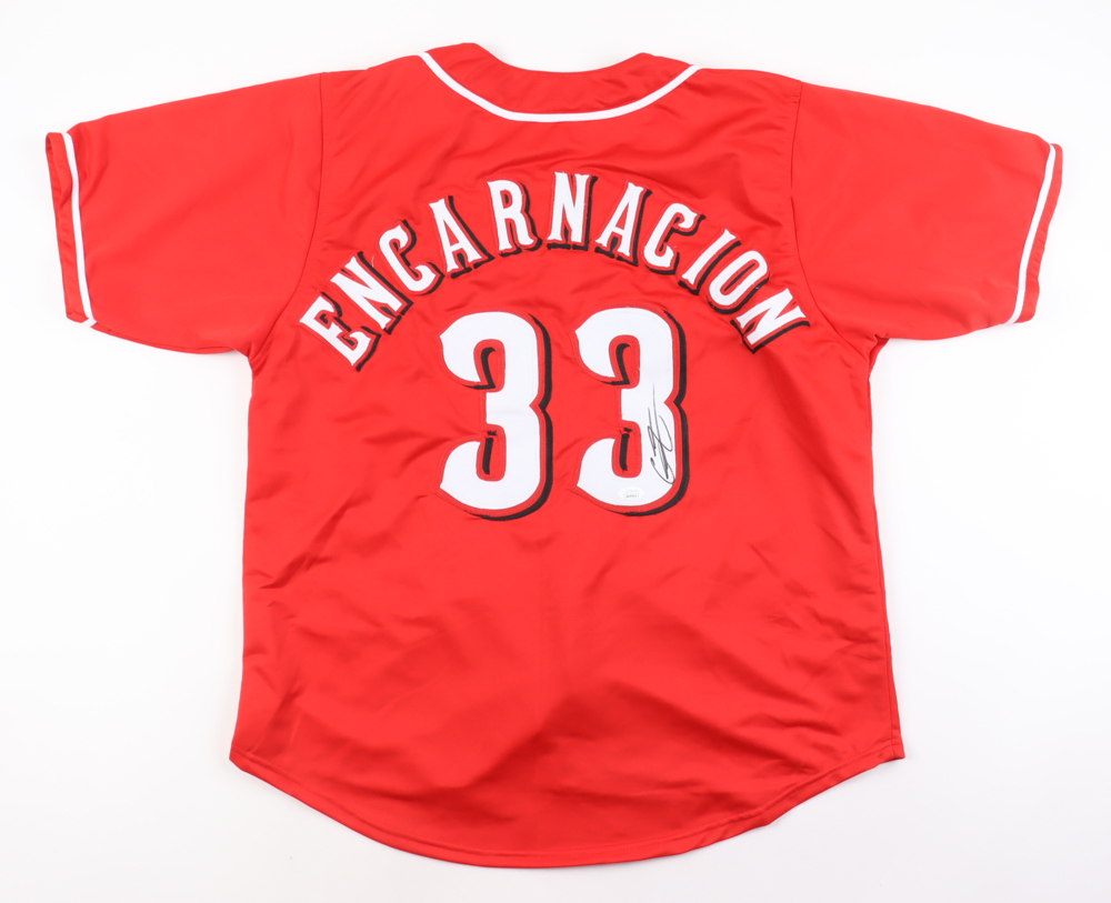 Christian Encarnacion-Strand Signed Jersey (JSA) at PristineAuction.com Christian Encarnacion-Strand Signed Jersey (JSA) at PristineAuction.com