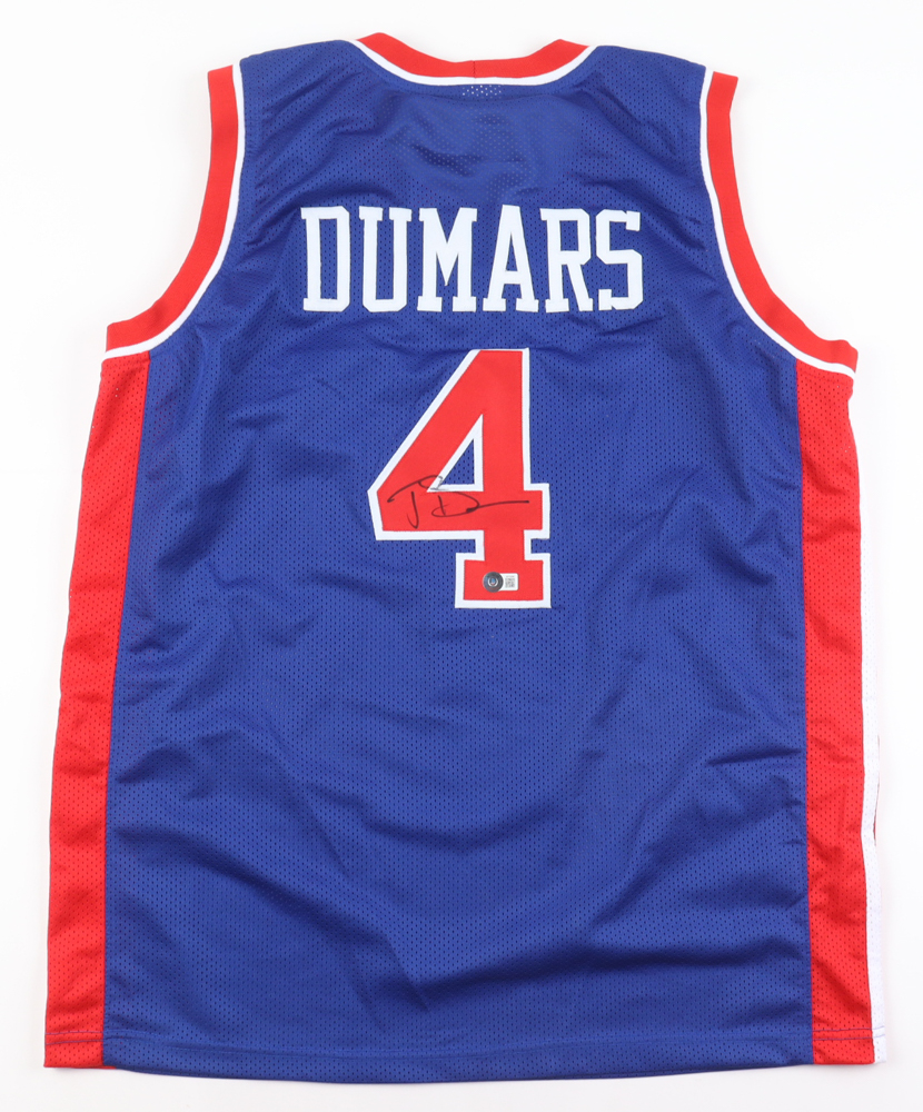Joe Dumars Signed Jersey (Beckett) at PristineAuction.com Joe Dumars Signed Jersey (Beckett) at PristineAuction.com