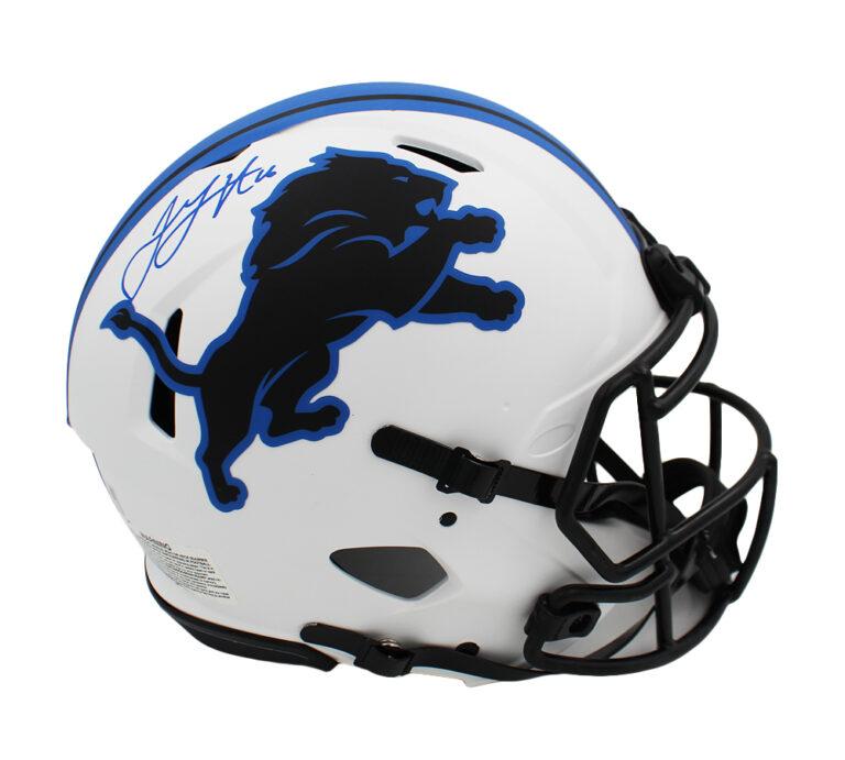 Jared Goff Signed Lions Full-Size Authentic On-Field Lunar Eclipse Alternate Speed Helmet (Beckett) at PristineAuction.com Jared Goff Signed Lions Full-Size Authentic On-Field Lunar Eclipse Alternate Speed Helmet (Beckett) at PristineAuction.com