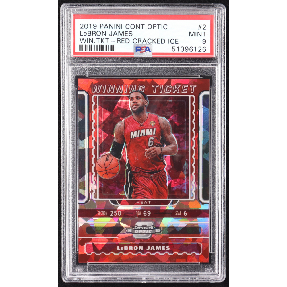 その他 PANINI OPTIC LeBRON JAMES Ticket Red PANINI OPTIC LeBRON JAMES Ticket Red