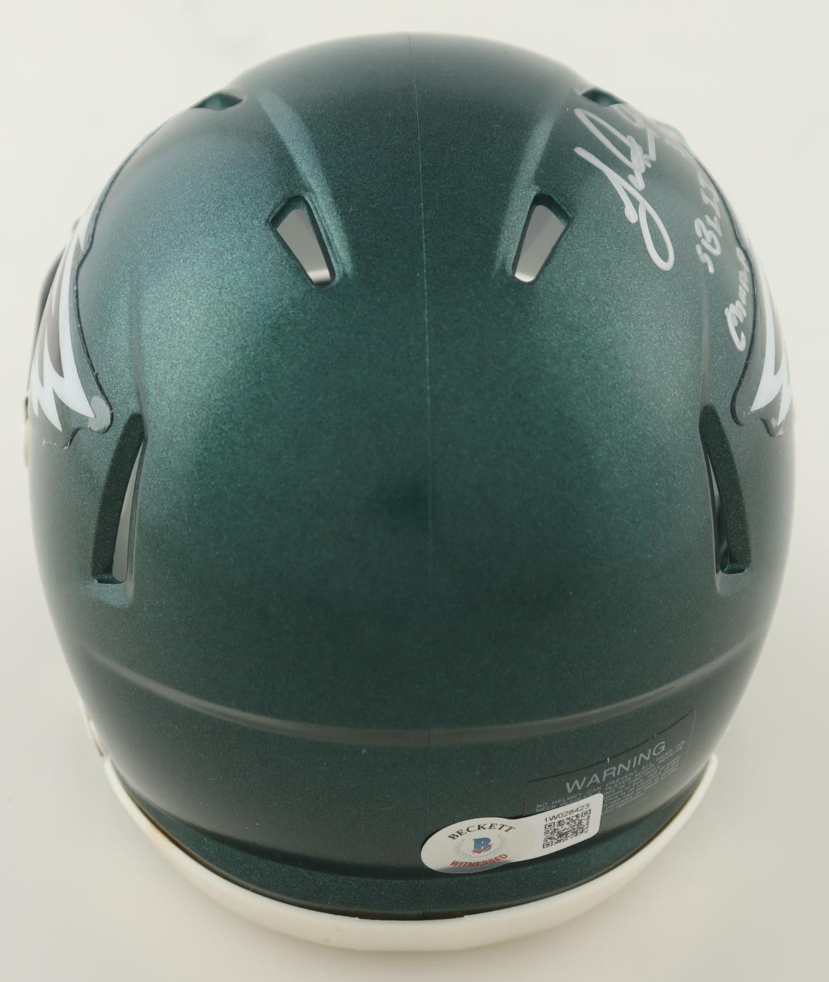 Jalen Mills Signed Eagles Speed Mini Helmet Inscribed "SB LII Champ" (Beckett) at PristineAuction.com Jalen Mills Signed Eagles Speed Mini Helmet Inscribed "SB LII Champ" (Beckett) at PristineAuction.com