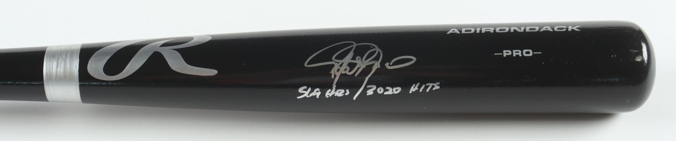 Rafael Palmeiro Signed Rawlings Pro Baseball Bat Inscribed "569 HR's / 3020 Hits" (Beckett) at PristineAuction.com Rafael Palmeiro Signed Rawlings Pro Baseball Bat Inscribed "569 HR's / 3020 Hits" (Beckett) at PristineAuction.com