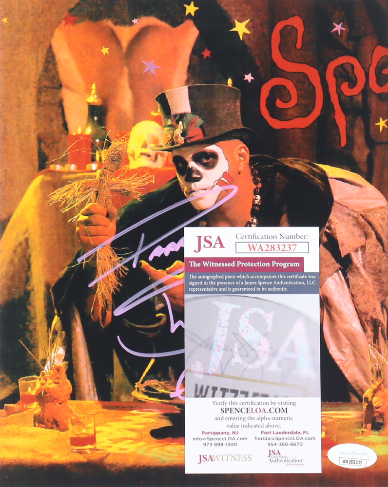 Charles "Papa Shango" Wright Signed WWE 8x10 Photo (JSA) at PristineAuction.com Charles "Papa Shango" Wright Signed WWE 8x10 Photo (JSA) at PristineAuction.com