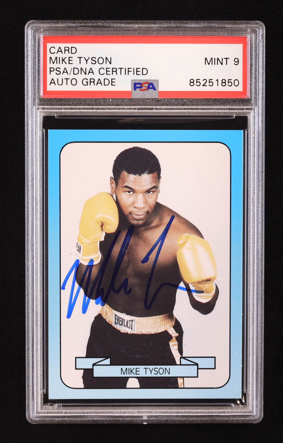 Mike Tyson Signed 1990 Living Legend Series 1 #18 (PSA | Auto 9) at PristineAuction.com Mike Tyson Signed 1990 Living Legend Series 1 #18 (PSA | Auto 9) at PristineAuction.com