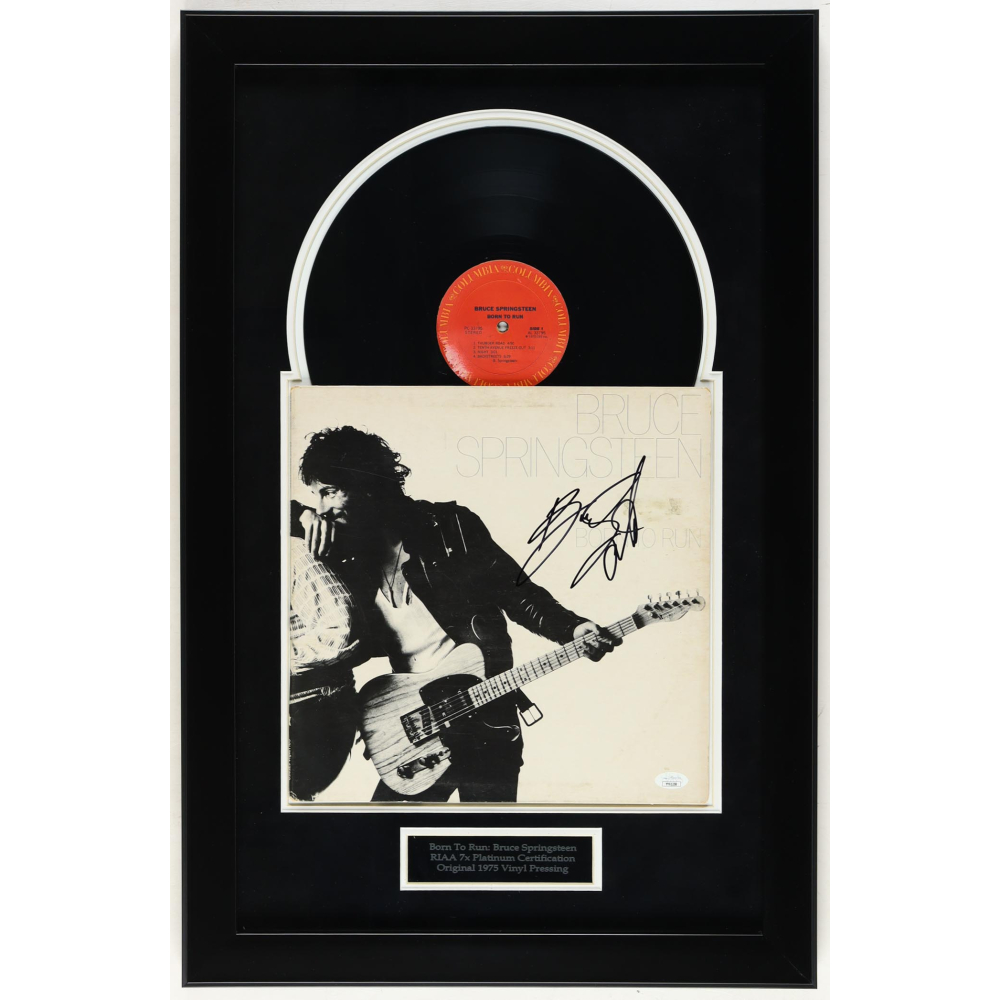 Framed Bruce Springsteen Greatest Hits Vinyl Album Art