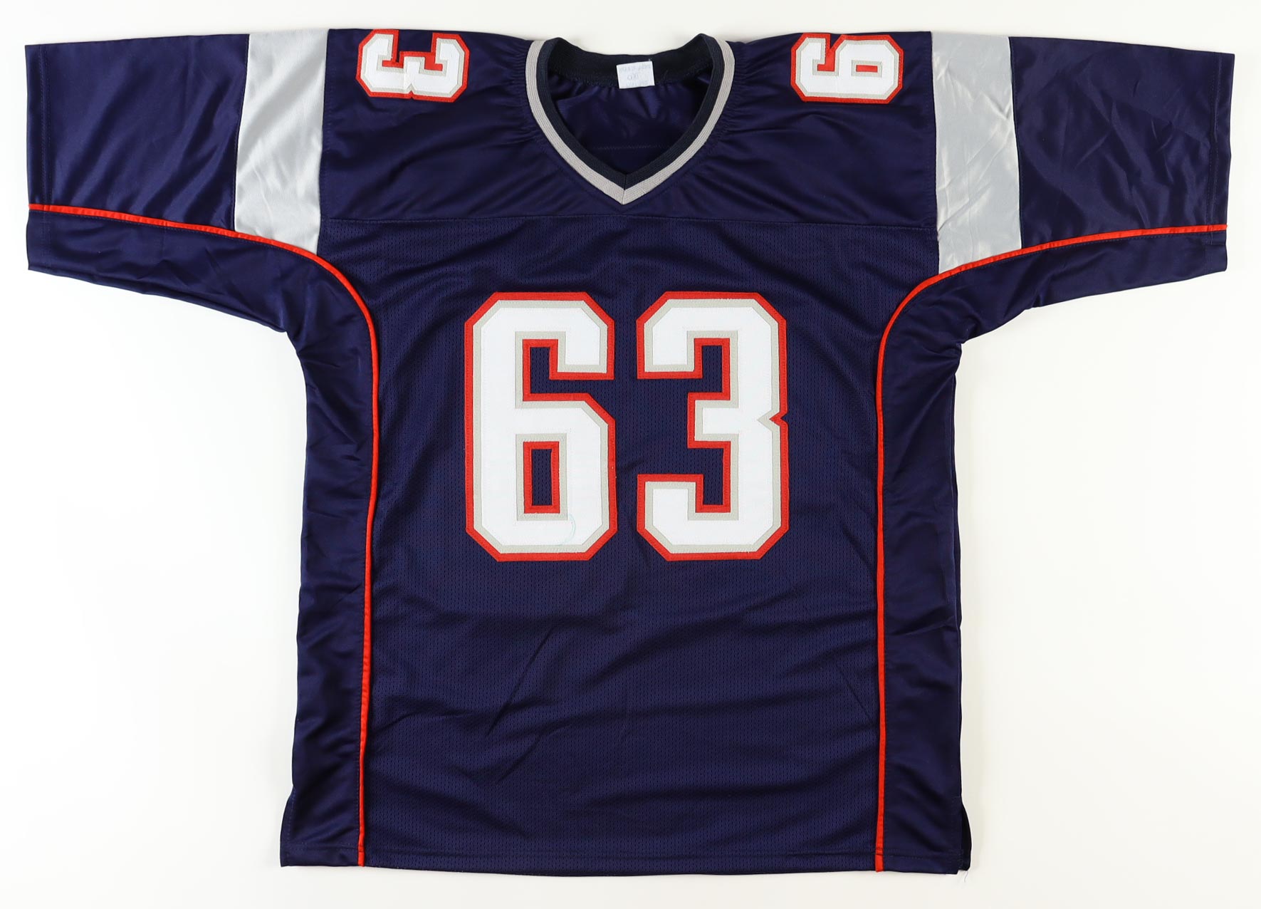 Joe Andruzzi Signed Jersey Inscribed "3x SB Champs" (Beckett) at PristineAuction.com Joe Andruzzi Signed Jersey Inscribed "3x SB Champs" (Beckett) at PristineAuction.com