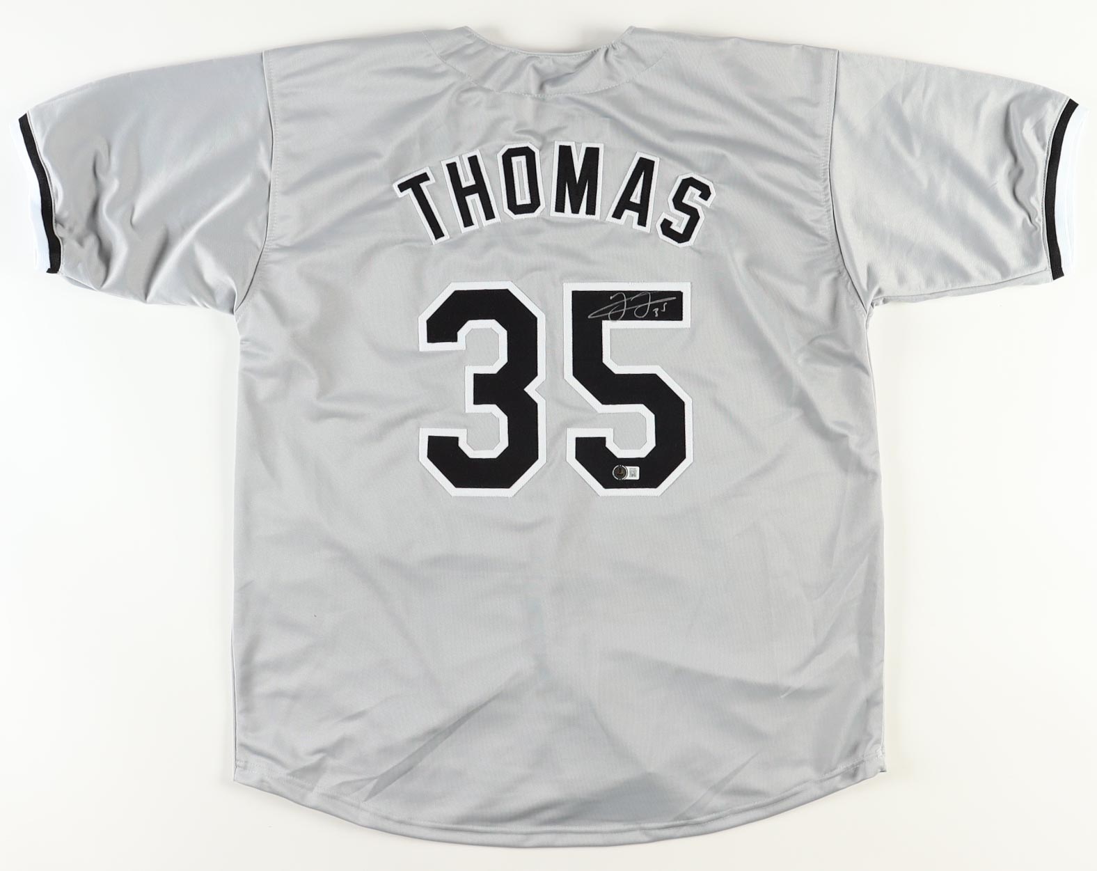 Frank Thomas Signed Jersey (Beckett) at PristineAuction.com Frank Thomas Signed Jersey (Beckett) at PristineAuction.com
