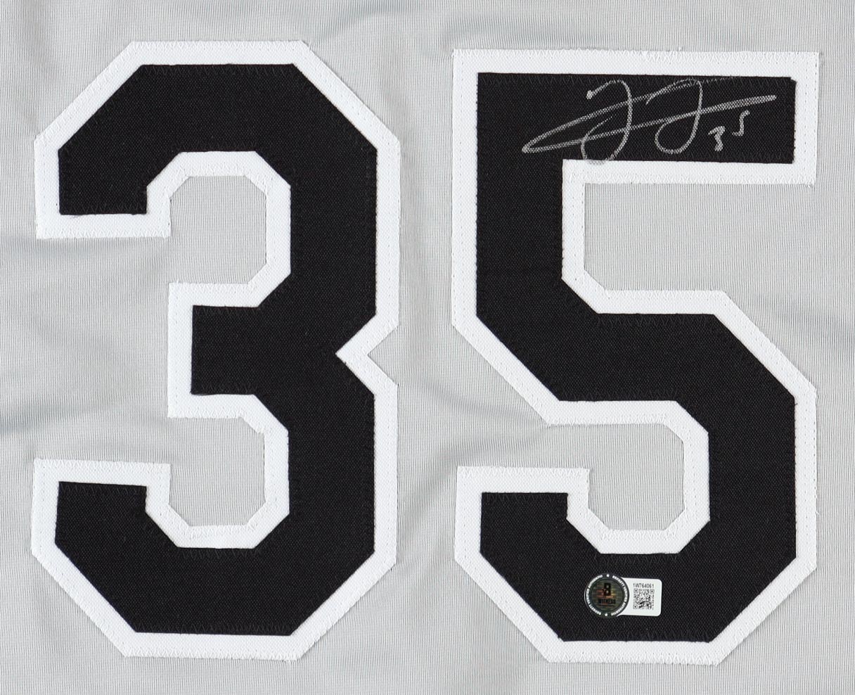 Frank Thomas Signed Jersey (Beckett) at PristineAuction.com Frank Thomas Signed Jersey (Beckett) at PristineAuction.com