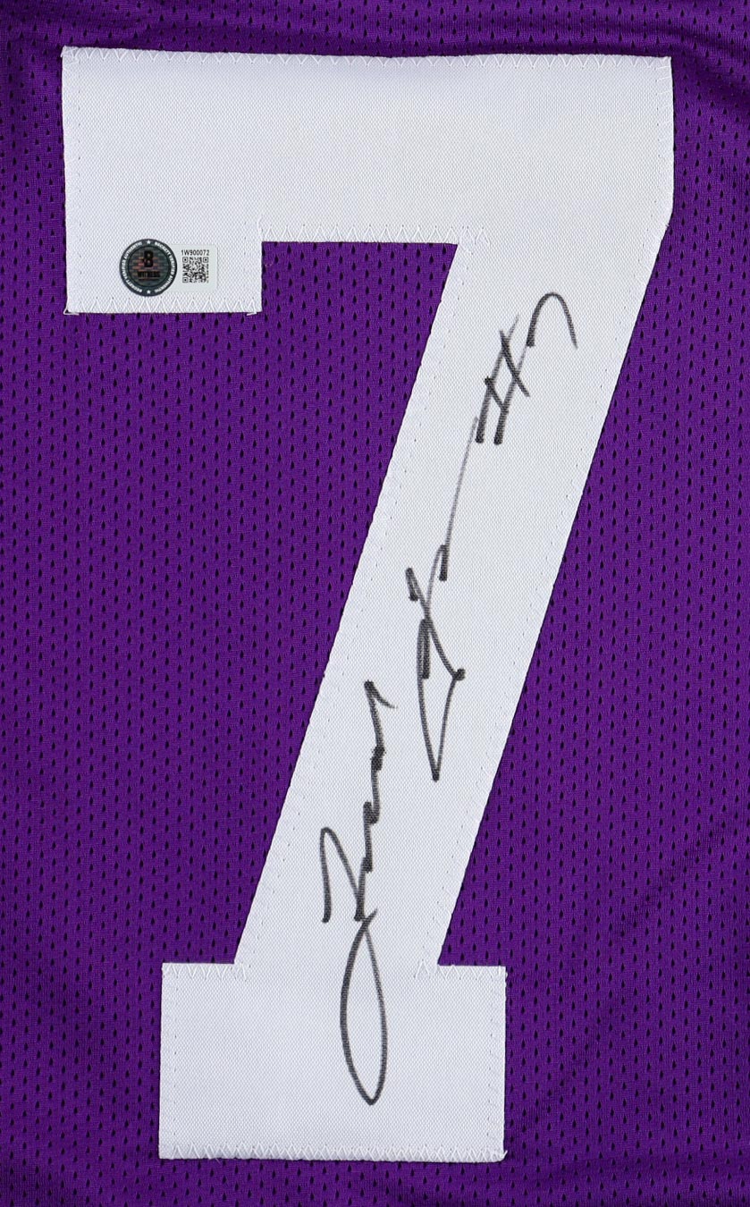 Leonard Fournette Signed & Inscribed "#7" Jersey (Beckett) at PristineAuction.com Leonard Fournette Signed & Inscribed "#7" Jersey (Beckett) at PristineAuction.com