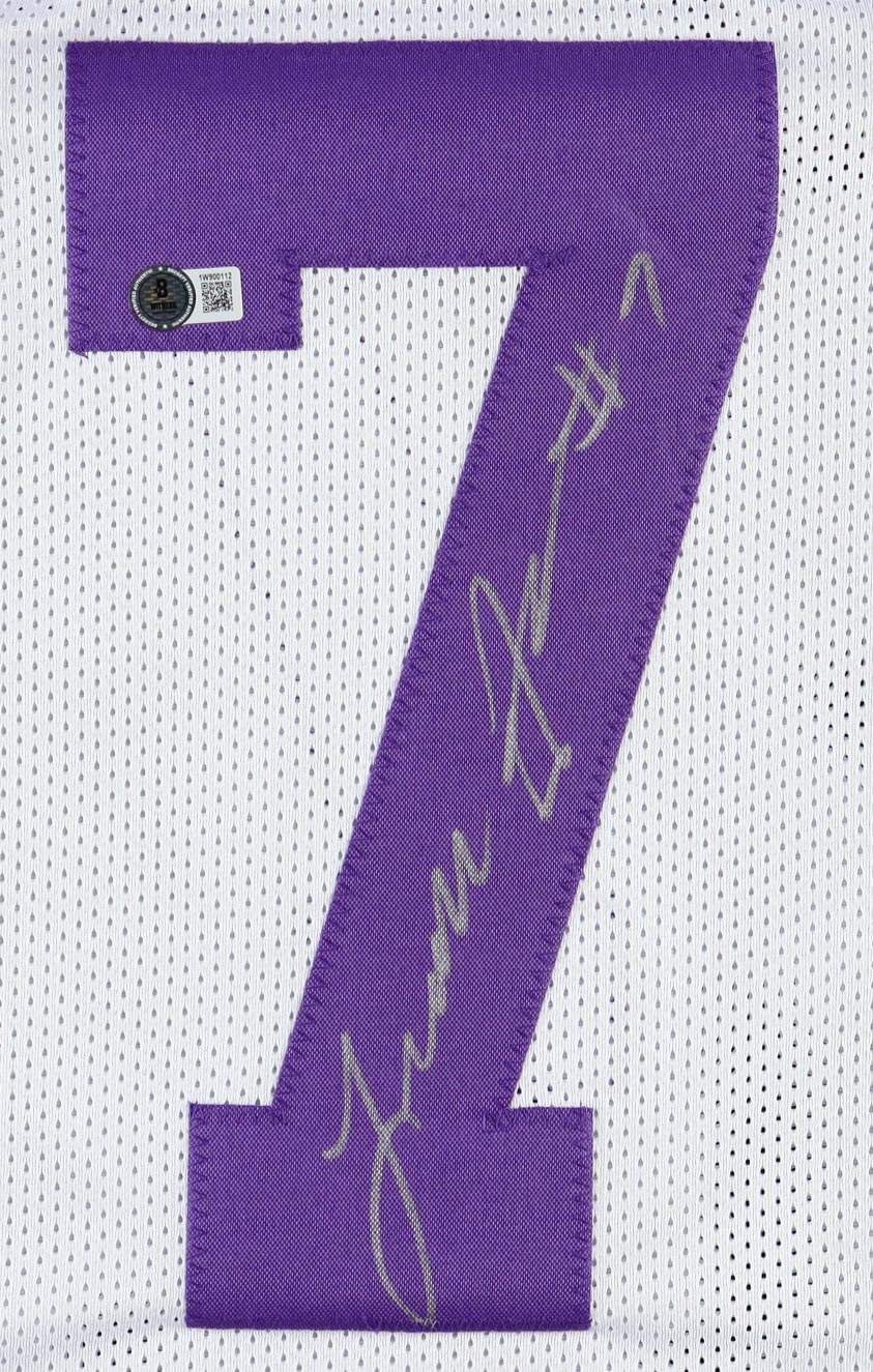 Leonard Fournette Signed & Inscribed "#7" Jersey (Beckett) at PristineAuction.com Leonard Fournette Signed & Inscribed "#7" Jersey (Beckett) at PristineAuction.com