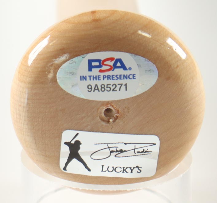 Jonathan India Signed Victus Player Model Baseball Bat Inscribed "2021 NL ROY" (PSA) at PristineAuction.com Jonathan India Signed Victus Player Model Baseball Bat Inscribed "2021 NL ROY" (PSA) at PristineAuction.com