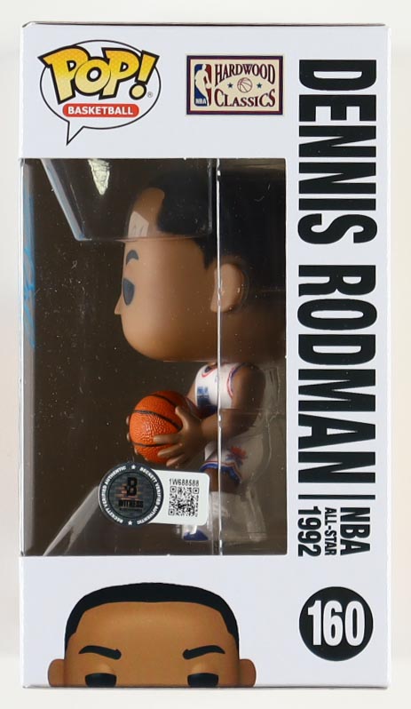 Dennis Rodman Signed "NBA All-Stars" #160 Funko Pop! Vinyl Figure (Beckett) at PristineAuction.com Dennis Rodman Signed "NBA All-Stars" #160 Funko Pop! Vinyl Figure (Beckett) at PristineAuction.com