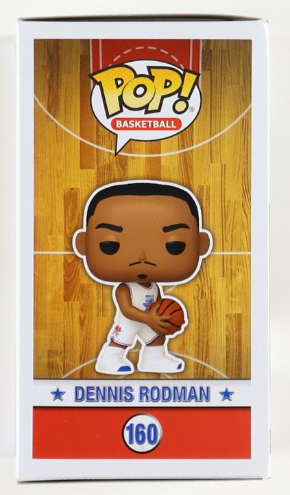 Dennis Rodman Signed "NBA All-Stars" #160 Funko Pop! Vinyl Figure (Beckett) at PristineAuction.com Dennis Rodman Signed "NBA All-Stars" #160 Funko Pop! Vinyl Figure (Beckett) at PristineAuction.com