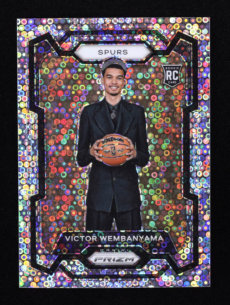 Victor Wembanyama 2023-24 Panini Prizm Prizms Fast Break Silver 