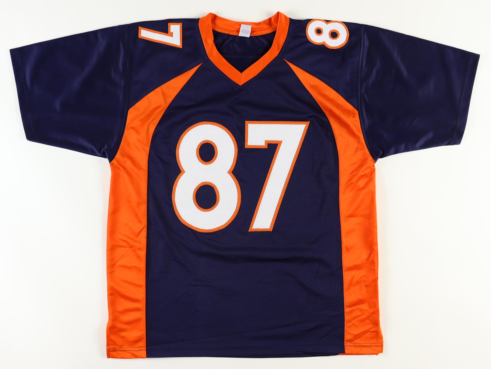 Ed McCaffrey Signed Jersey Inscribed "3x SB Champ" (Beckett) at PristineAuction.com Ed McCaffrey Signed Jersey Inscribed "3x SB Champ" (Beckett) at PristineAuction.com