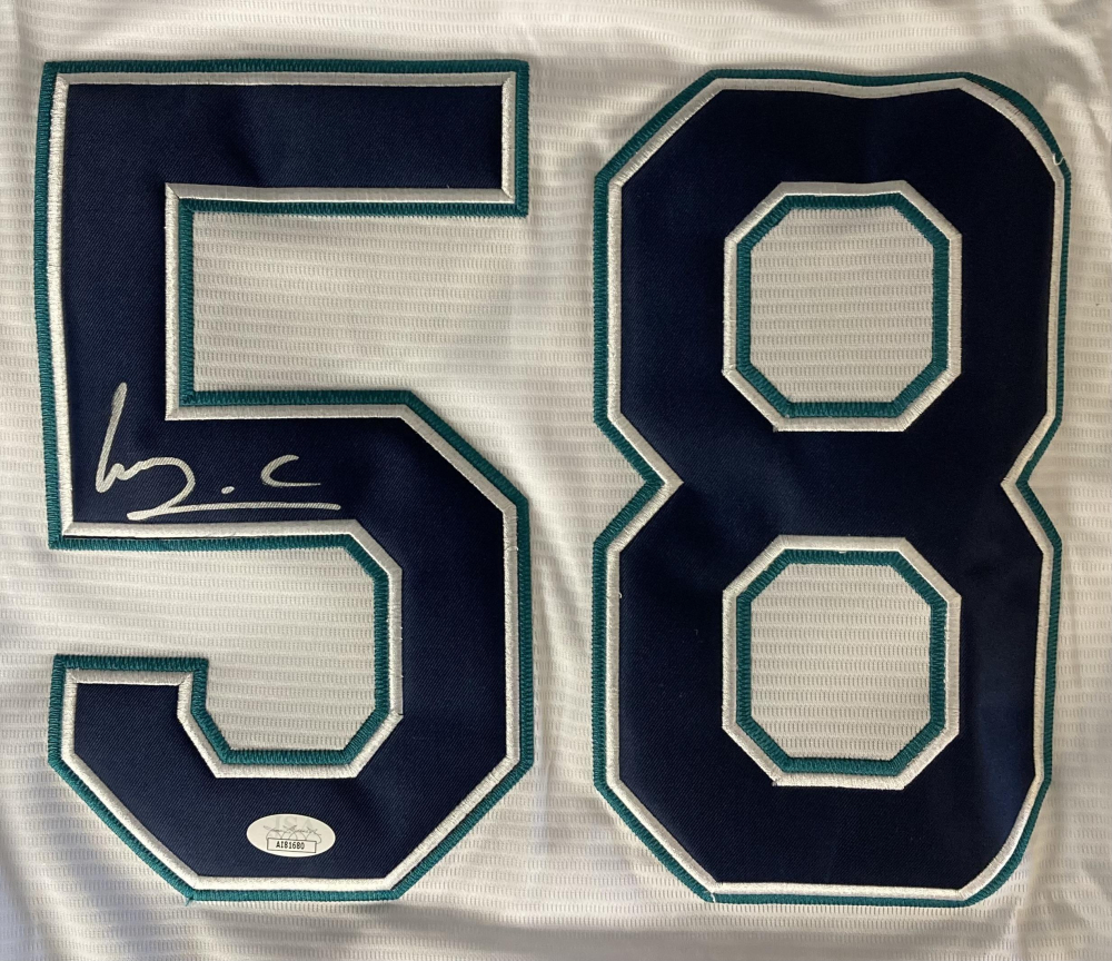 Luis Castillo Signed Mariners Nike Jersey (JSA) Pristine Auction