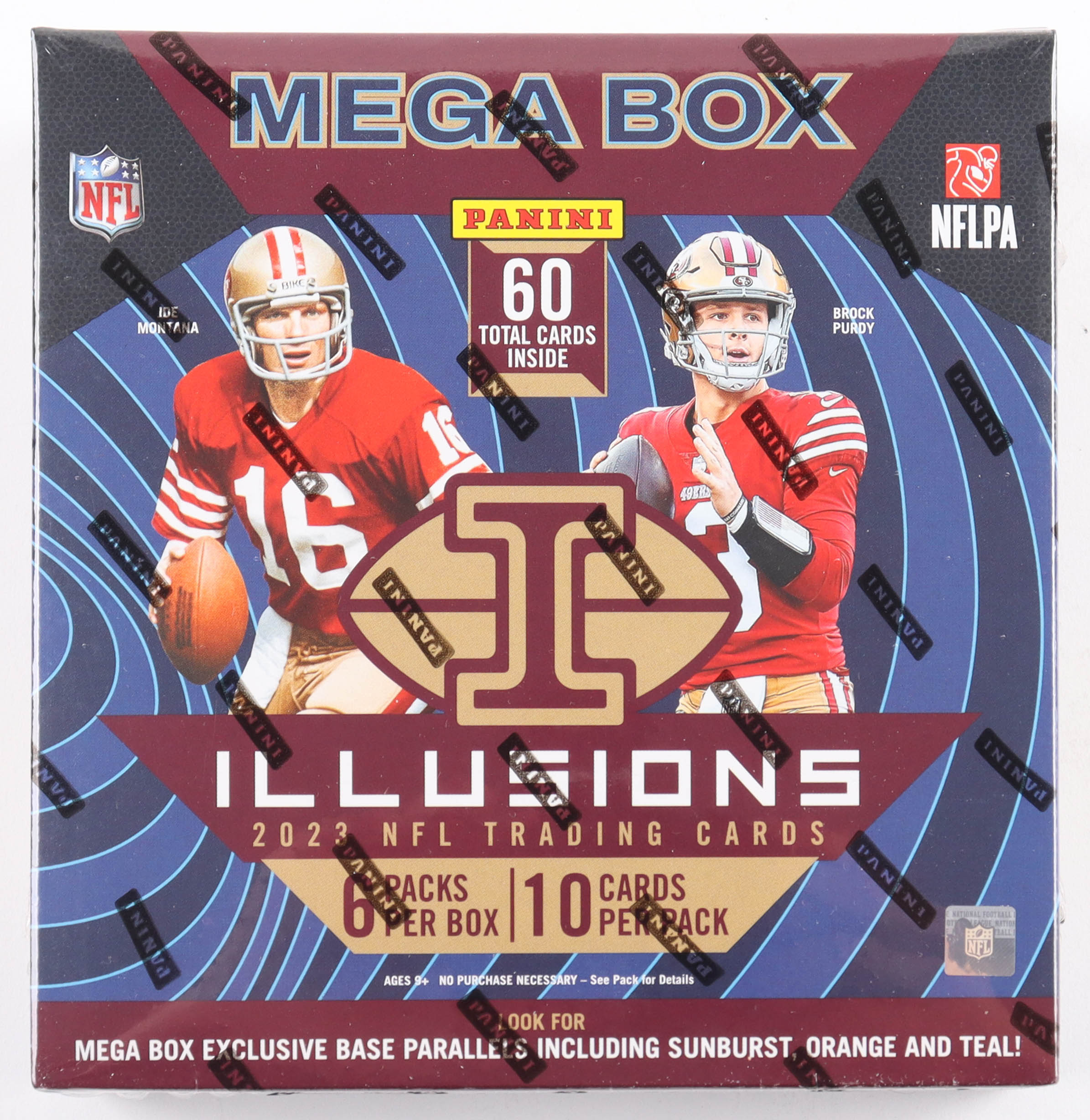 2023 Panini Illusions Football Mega Box with (6) Packs at PristineAuction.com 2023 Panini Illusions Football Mega Box with (6) Packs at PristineAuction.com