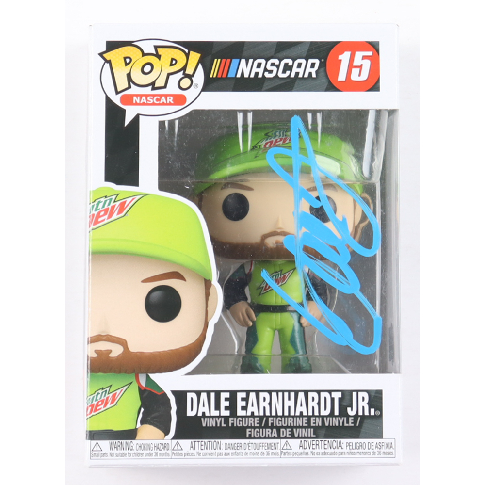 Dale Earnhardt Jr. Signed NASCAR "Mountain Dew" #15 Funko Pop! Vinyl Figure (Beckett) at PristineAuction.com