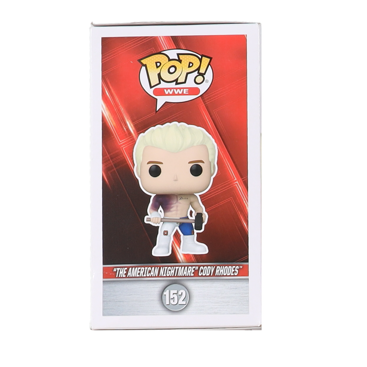 Cody Rhodes Signed WWE #152 "The American Nightmare" Cody Rhodes Funko Pop! Vinyl Figure (Beckett) at PristineAuction.com Cody Rhodes Signed WWE #152 "The American Nightmare" Cody Rhodes Funko Pop! Vinyl Figure (Beckett) at PristineAuction.com