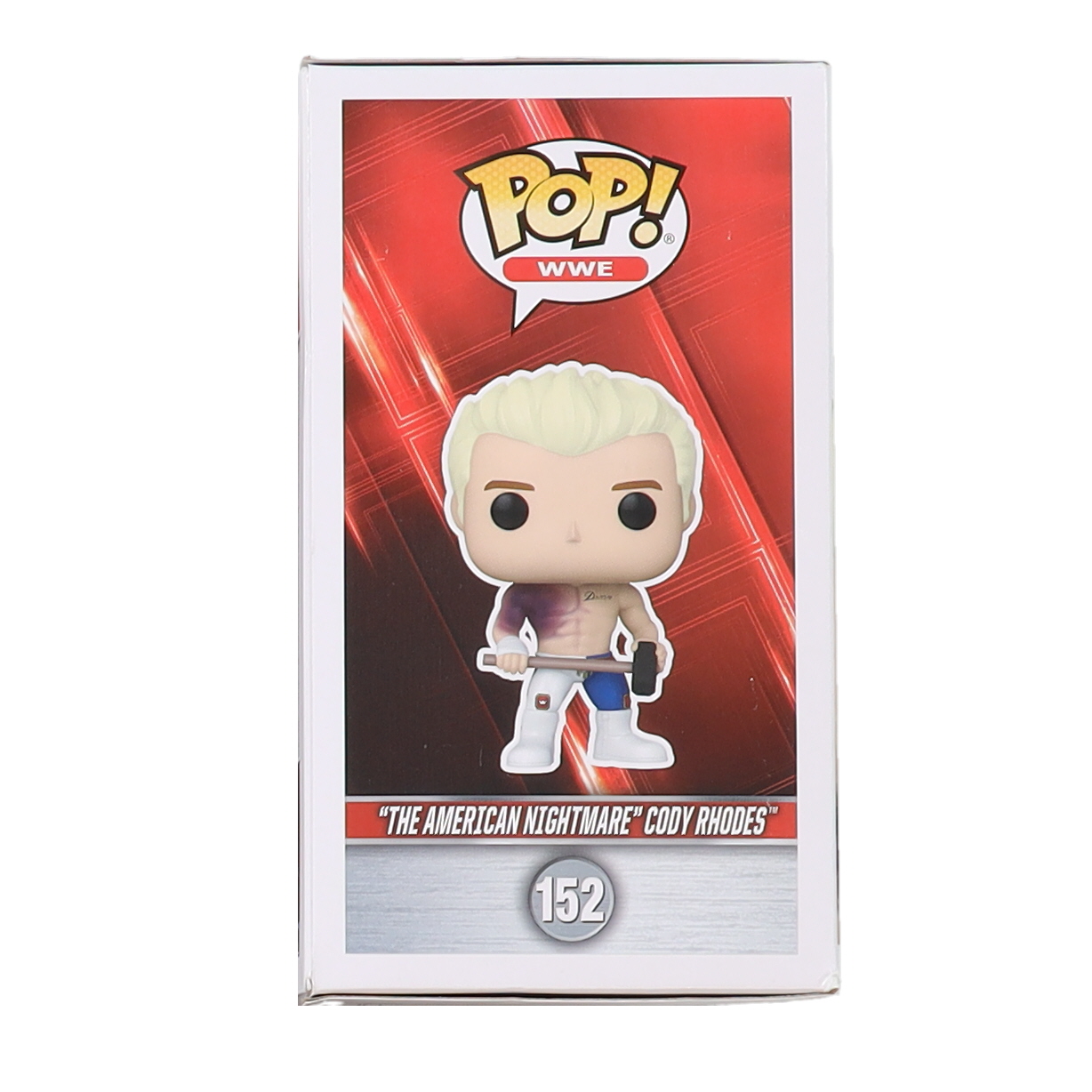 Cody Rhodes Signed WWE #152 "The American Nightmare" Cody Rhodes Funko Pop! Vinyl Figure (Beckett) at PristineAuction.com Cody Rhodes Signed WWE #152 "The American Nightmare" Cody Rhodes Funko Pop! Vinyl Figure (Beckett) at PristineAuction.com