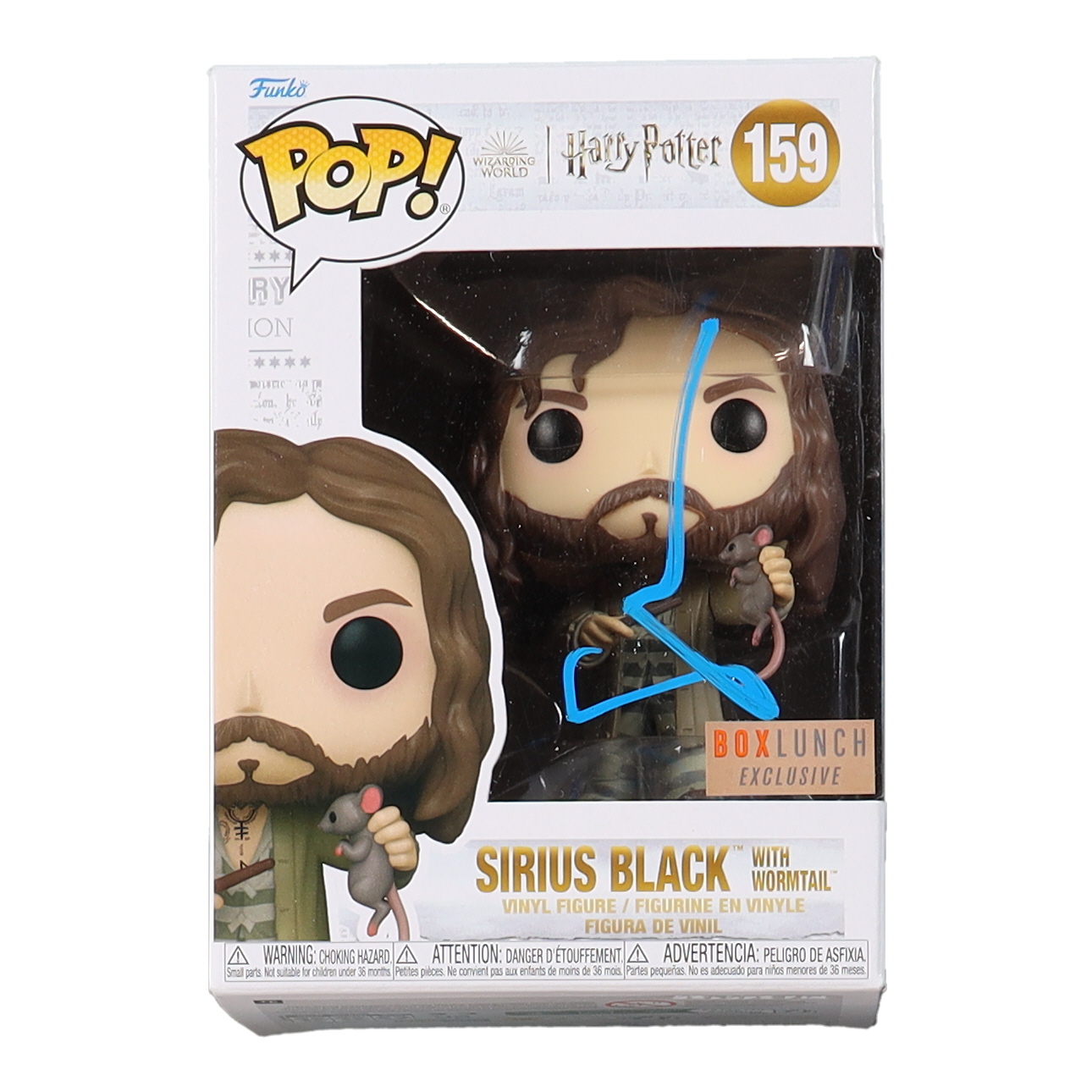 Gary Oldman Signed "Harry Potter" #159 Sirius Black With Wormtail Funko Pop! Vinyl Figure (Beckett) at PristineAuction.com Gary Oldman Signed "Harry Potter" #159 Sirius Black With Wormtail Funko Pop! Vinyl Figure (Beckett) at PristineAuction.com