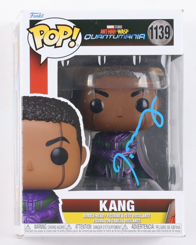 Jonathan Majors Signed "Antman & Wasp: Quantumania" #1139 Kang Funko Pop! Vinyl Figure (Beckett) at PristineAuction.com Jonathan Majors Signed "Antman & Wasp: Quantumania" #1139 Kang Funko Pop! Vinyl Figure (Beckett) at PristineAuction.com