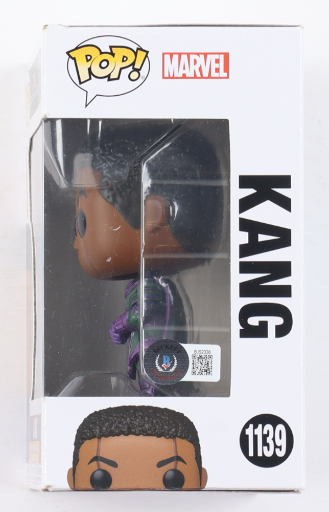 Jonathan Majors Signed "Antman & Wasp: Quantumania" #1139 Kang Funko Pop! Vinyl Figure (Beckett) at PristineAuction.com Jonathan Majors Signed "Antman & Wasp: Quantumania" #1139 Kang Funko Pop! Vinyl Figure (Beckett) at PristineAuction.com